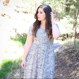 Pretty in Python Dress